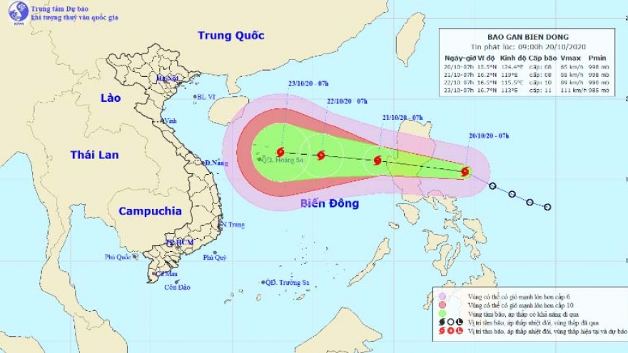 Another storm forms, heading toward central Vietnam